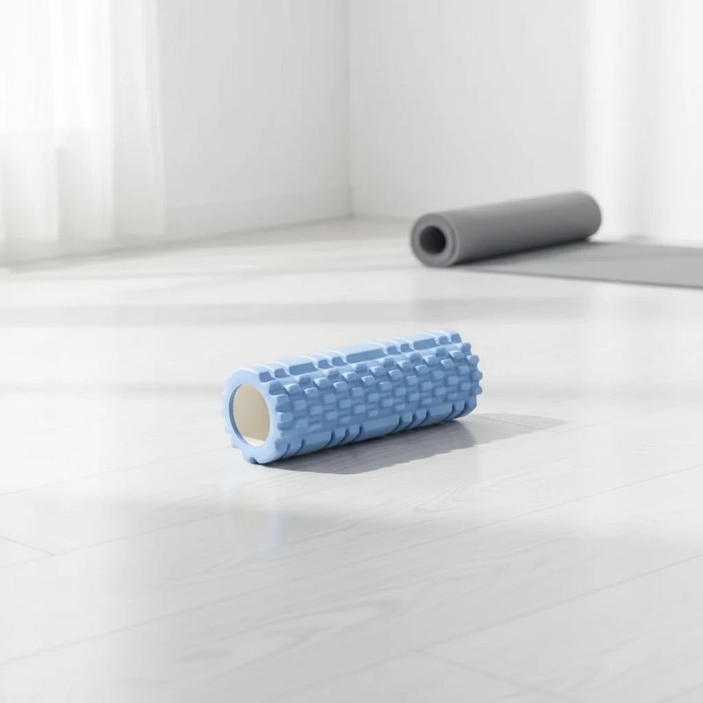 Rodillo de Foam para Yoga y Pilates — Masaje y Recuperación Muscular