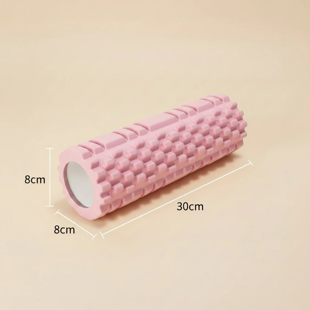 Rodillo de Foam para Yoga y Pilates — Masaje y Recuperación Muscular