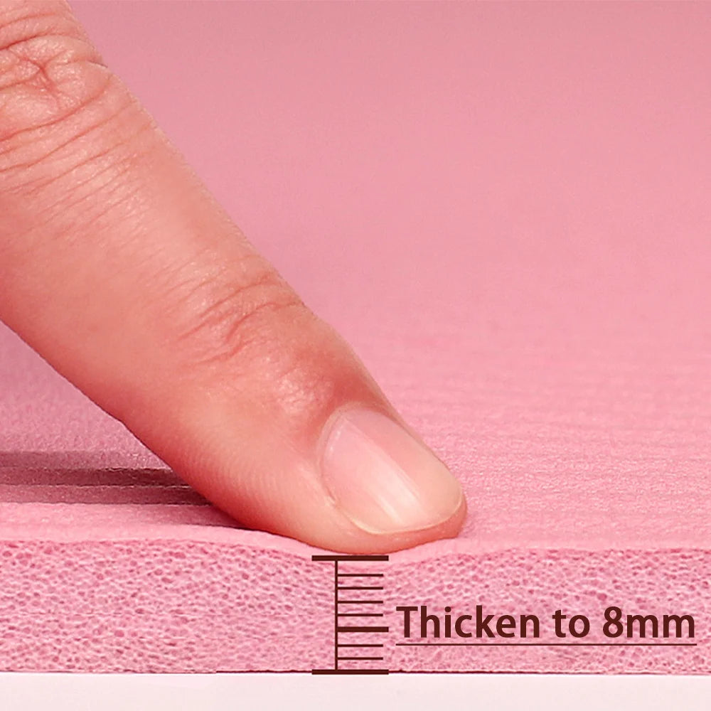 Esterilla de Yoga 8mm — Antideslizante para Principiantes